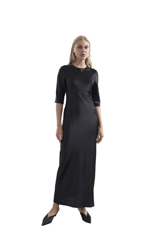 classy silk dresses