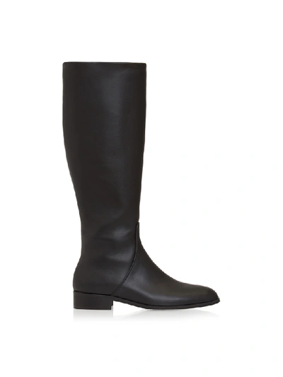 Shop Smiling Shoes Jane Boots In 23 Black