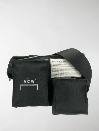 Shop A-cold-wall* * Canvas Belt Bag In Black