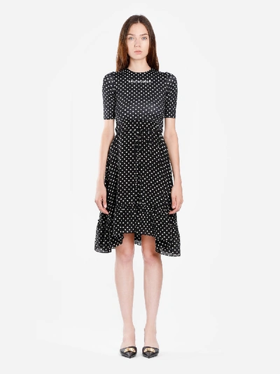 Shop Balenciaga Dresses In Black & White