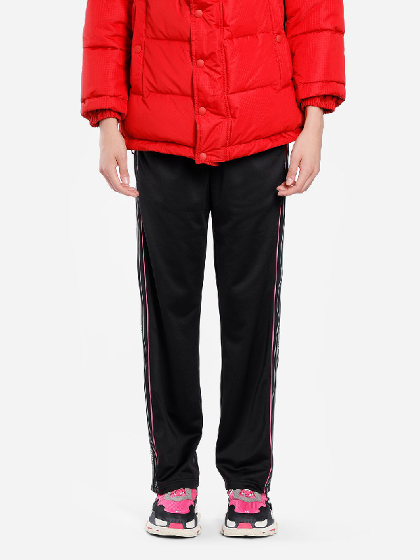 balenciaga pants red stripe