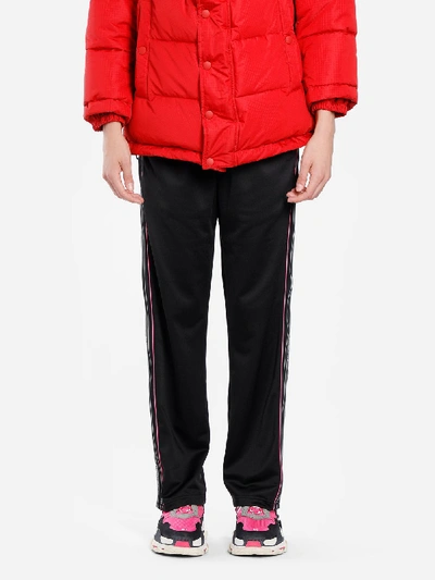 Shop Balenciaga Trousers In Black