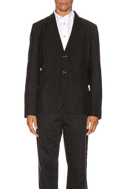Shop Acne Studios Antibes Suit Jacket In Black