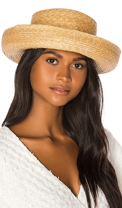 Shop Janessa Leone Robin Bowler Hat In Natural