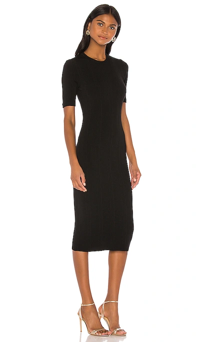 Shop L Agence Koller Jumper Dress In Black
