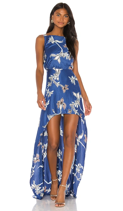 Shop Alexis Dimerra Dress In Royal Blue Orchid