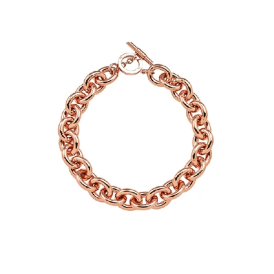 AMANDA WAKELEY CHUNKY ROSE GOLD NECKLACE 