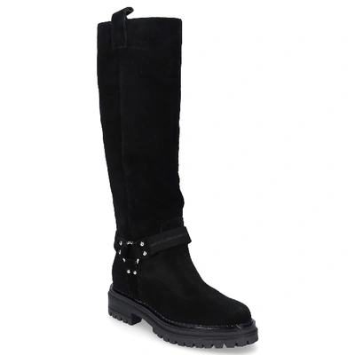 Shop Sergio Rossi Boots Long Shaft Motor 015 In Black