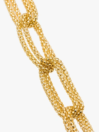 Shop Rosantica Gold Tone Tri Chain Link Necklace