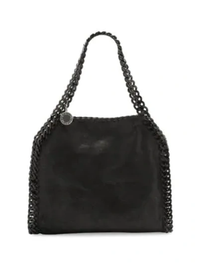 Shop Stella Mccartney Small Falabella Tote In Black