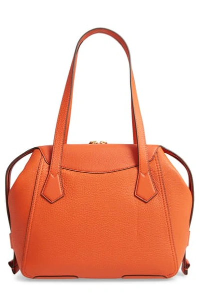 Shop Tory Burch Perry Satchel In Canyon Orange