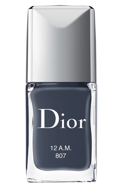 Shop Dior Vernis Gel Shine & Long Wear Nail Lacquer - 807 12 A.m.