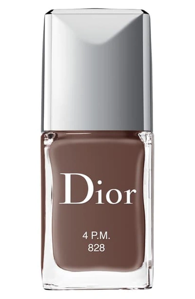 Shop Dior Vernis Gel Shine & Long Wear Nail Lacquer In 828 4 P.m.