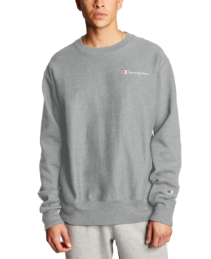 champion grey sweatshirt mens