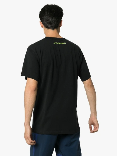 Shop Nasaseasons Vengeance Graphic Print Cotton T-shirt In Black