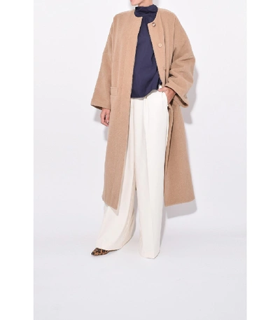 Shop Rodebjer Nusa Coat In Camel