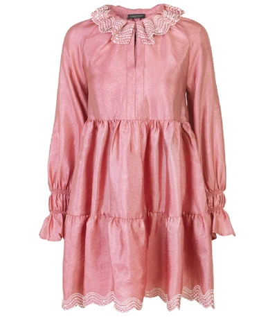 Shop Stine Goya Daki Dress In Rose