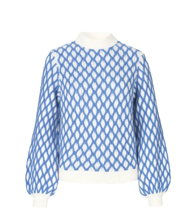 Shop Stine Goya Carlo Sweater In Blue