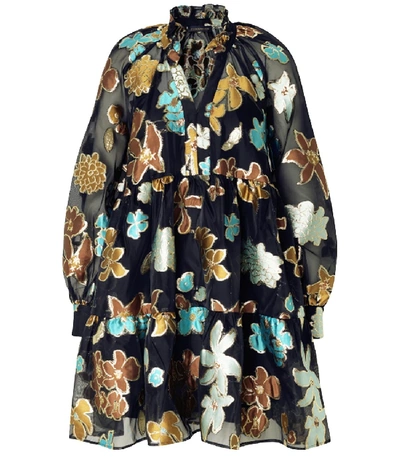 Shop Stine Goya Jasmine Dress In Flower Garden Autumn In Multi