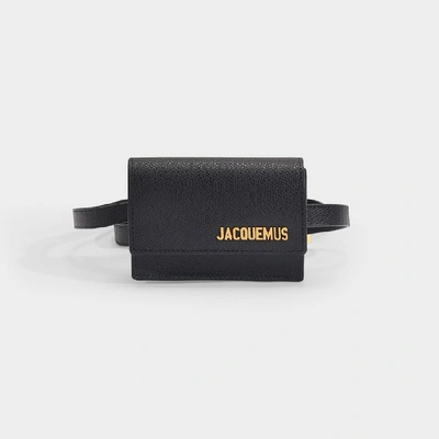 Shop Jacquemus | La Ceinture Bello Bag In Black