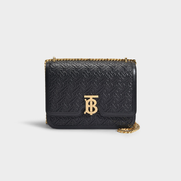 medium quilted monogram lambskin tb bag