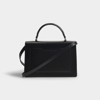 Shop Off-white Jitney 1.4 Bag In Black Calfskin