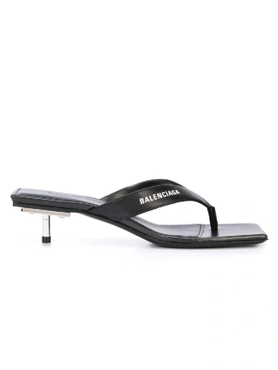 Shop Balenciaga Square Toe Sandals