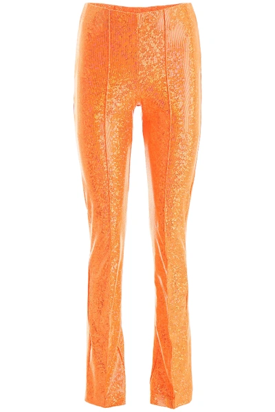 Shop Saks Potts Lissi Trousers In Orange Shimmer (orange)