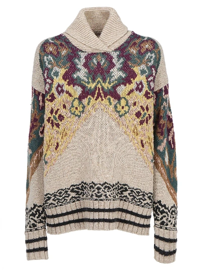 Shop Etro Luton Sweater In Brown