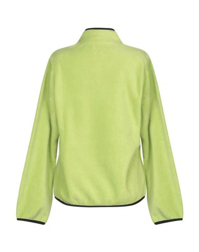 Shop Stussy Sweatshirt In Light Green