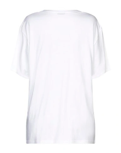 Shop Sandro T-shirt In White