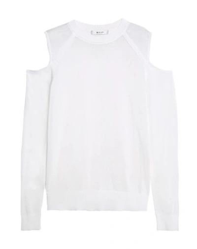 Shop Milly Sweater In White