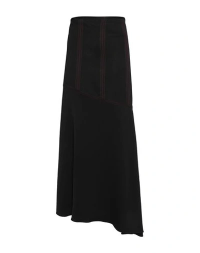 Shop Ellery Maxi Skirts In Black