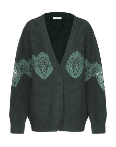 forest green cardigan