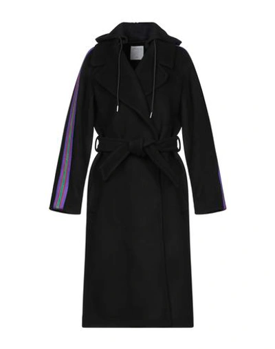 Shop Sandro Coat In Black