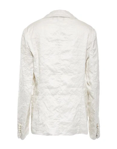 Shop Giorgio Armani Sartorial Jacket In Light Grey