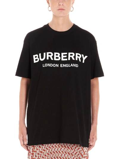 Shop Burberry Carrick T-shirt In Black