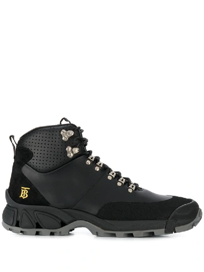 Shop Burberry Tor Boots - Black