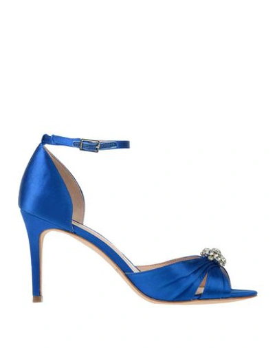 Shop Kate Spade Sandals In Bright Blue