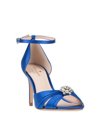 Shop Kate Spade Sandals In Bright Blue