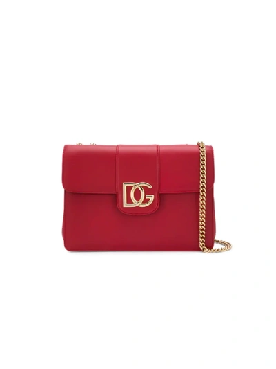 Shop Dolce & Gabbana Dg Millennials Shoulder Bag In Red