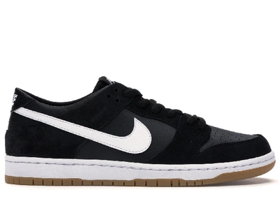 Pre-owned Nike  Sb Dunk Low Black White Gum In Black/gum Light Brown-white