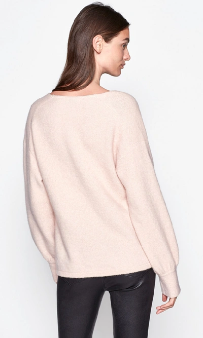 Shop Equipment Liriene V-neck Sweater In Misty Rose
