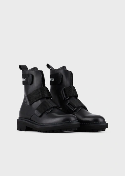 Shop Emporio Armani Boots - Item 11764666 In Black