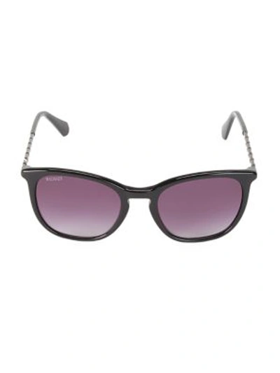 Shop Balmain 51mm Cat Eye Sunglasses In Black
