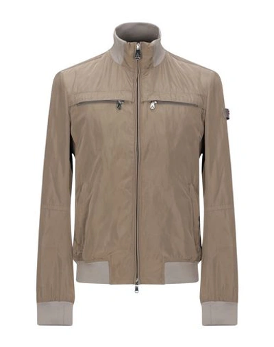 Peuterey Jackets In Dove Grey