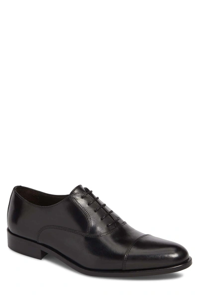 Shop To Boot New York Mcallen Cap Toe Oxford (men) In Black