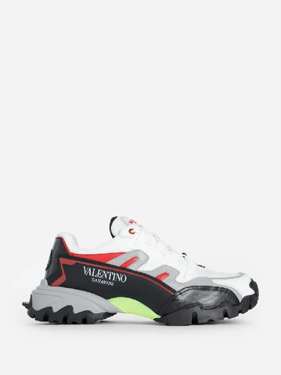 Shop Valentino Sneakers In Multi Color