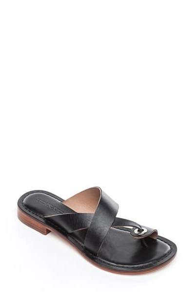 Shop Bernardo Tia Sandal In Black Leather