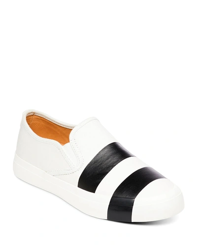 Shop The Office Of Angela Scott The Hammonds Two-tone Sneakers In Black And White